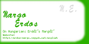 margo erdos business card